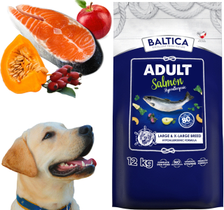 Baltické suché krmivo losos 12 kg